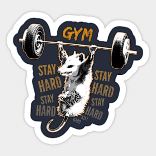 Gym Body Goals Sticker